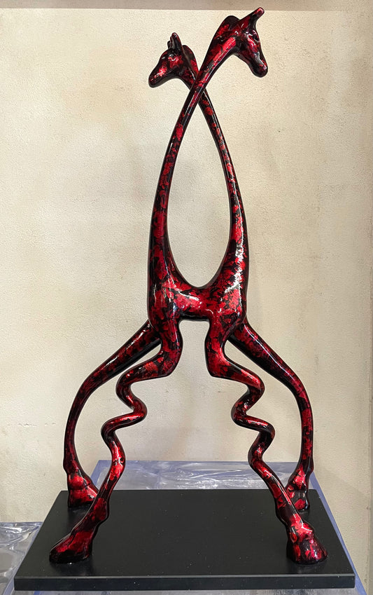 “Giraffe in amore”